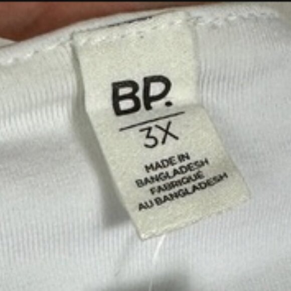 NEW Nordstrom 2021 White Tube Top Size 3X BP Layering Crop Square Neck Cropped - Picture 5 of 9